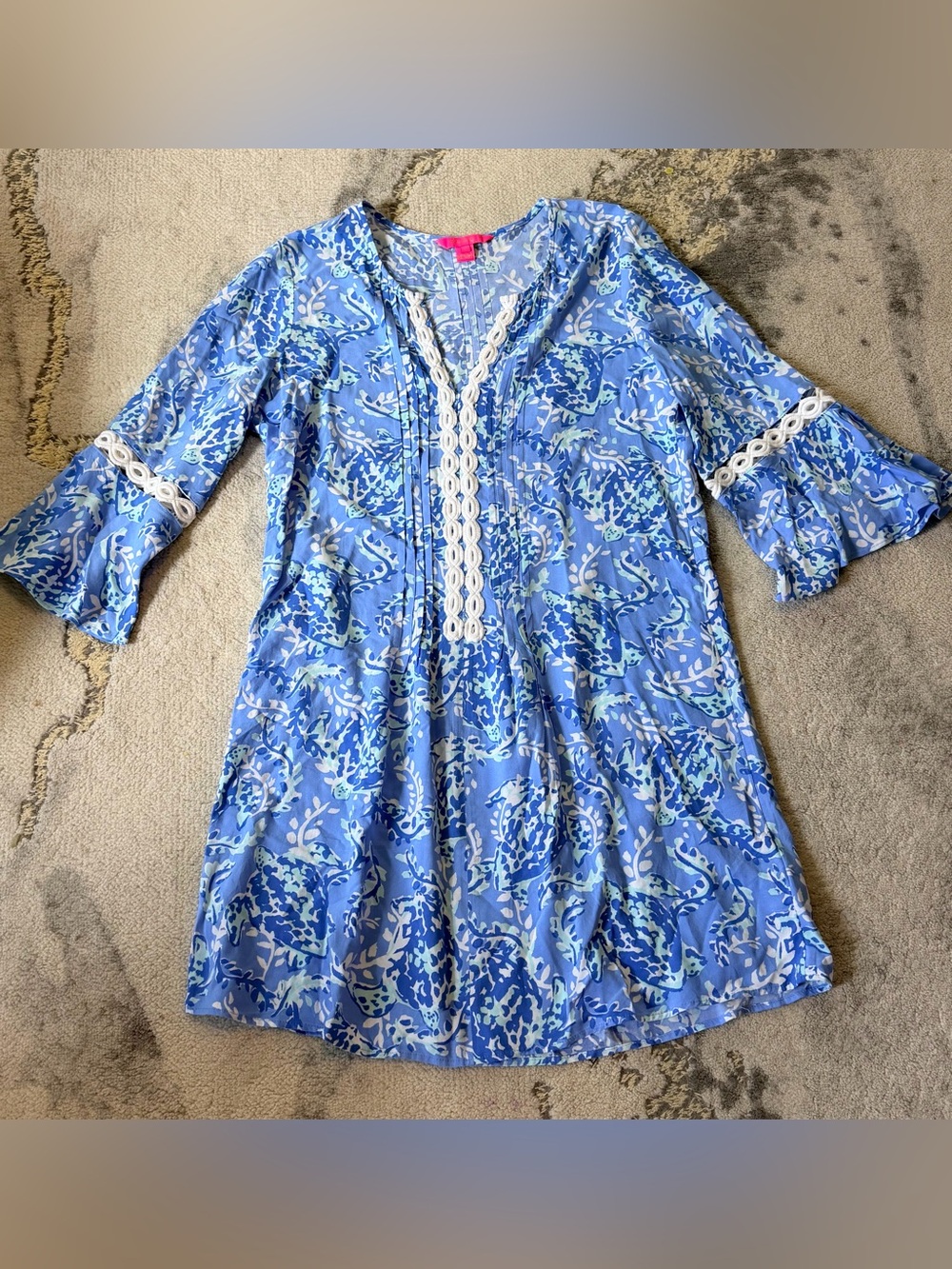 EUC Lilly Pulitzer Hollie Tunic Dress sz M